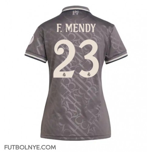 Camiseta Real Madrid Ferland Mendy #23 Tercera Equipación para mujer 2024-25 manga corta